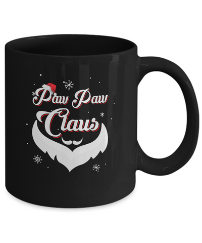 Santa Beard Matching Christmas Pajamas Paw Paw Claus Mug Coffee Mug | Teecentury.com