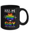 Kiss Me I'm Gay Or Irish Or Drunk St Patrick's Day Mug Coffee Mug | Teecentury.com