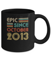 Epic Since October 2013 Vintage 9th Birthday Gifts Mug Coffee Mug | Teecentury.com