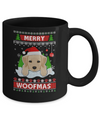 Labrador Merry Woofmas Ugly Christmas Sweater Mug Coffee Mug | Teecentury.com