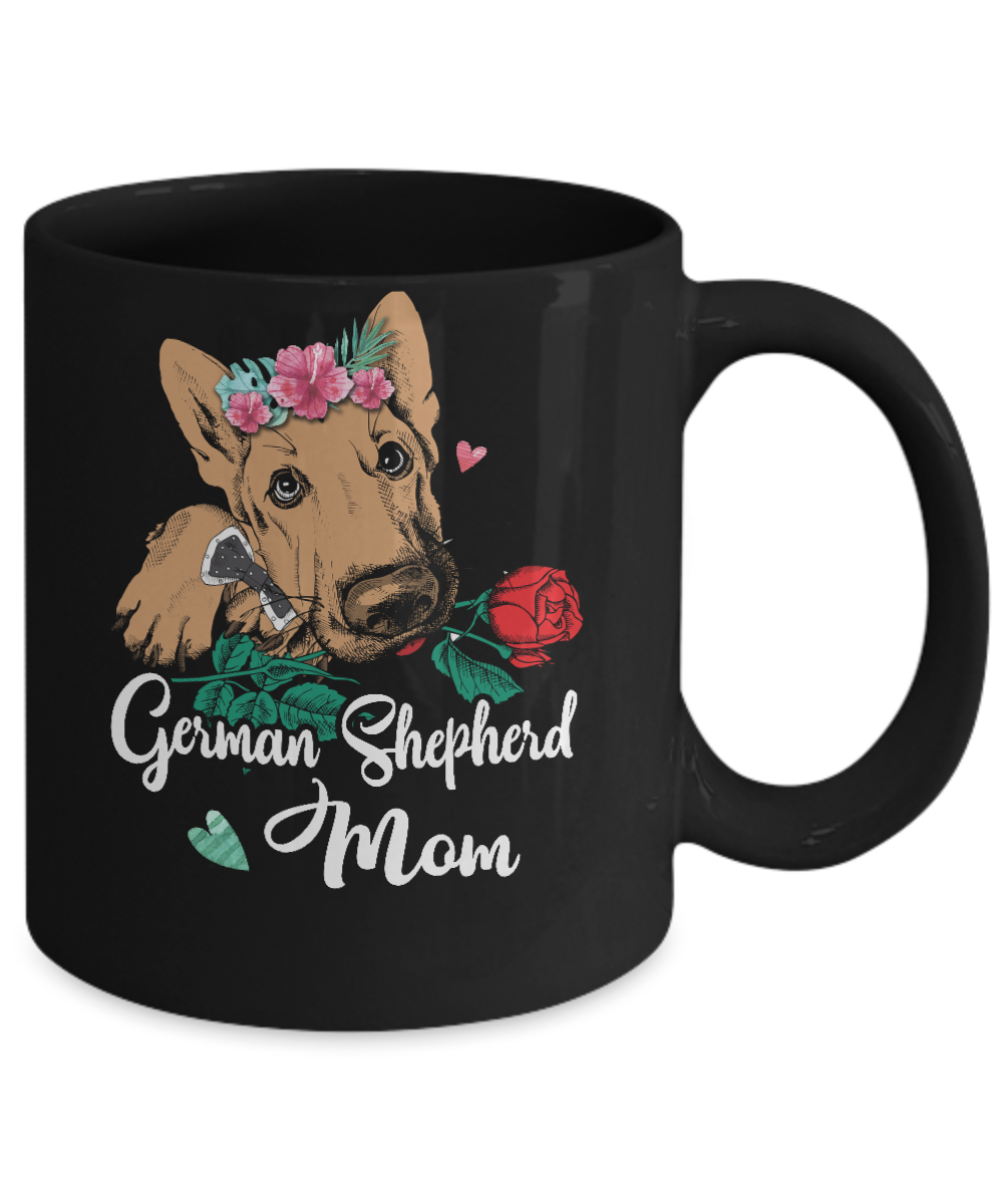 German Shepherd Mom Funny Dog Mom Gift Idea Mug Coffee Mug | Teecentury.com