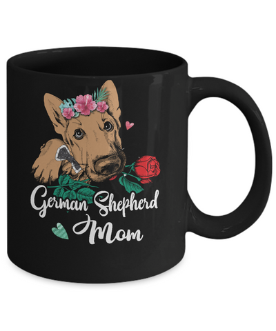 German Shepherd Mom Funny Dog Mom Gift Idea Mug Coffee Mug | Teecentury.com
