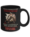 Knight Templar The Devil Whispered A Man Born In April The Storm Mug Coffee Mug | Teecentury.com