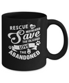 Rescue Save Love Animal Dog Lover Cat Lover Veterinarian Mug Coffee Mug | Teecentury.com