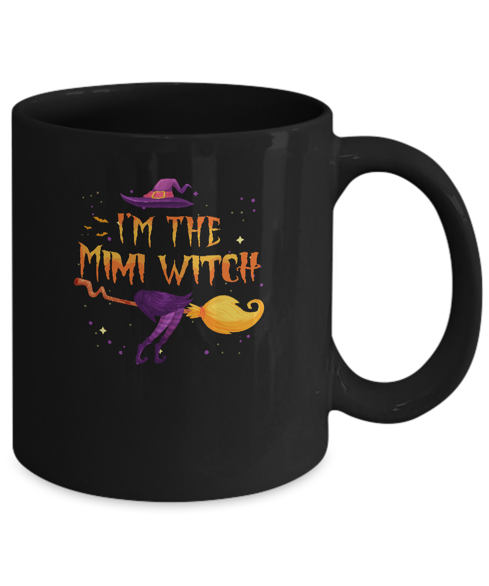 I Am The Mimi Witch Halloween Costume Gift Mug Coffee Mug | Teecentury.com