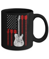 Guitar American Us Flag Music Player Mug Coffee Mug | Teecentury.com