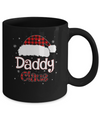 Santa Daddy Claus Red Plaid Family Pajamas Christmas Gift Mug Coffee Mug | Teecentury.com