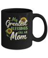 My Greatest Blessings Call Me Mom Sunflower Gifts Mug Coffee Mug | Teecentury.com