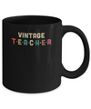 Vintage Retro Teacher Back To School Gifts Mug Coffee Mug | Teecentury.com