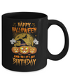 Happy Halloween And Yes It's My Birthday Gifts Mug Coffee Mug | Teecentury.com