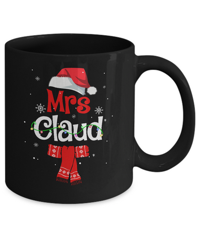 Mrs Claus Daddy Claus Mama Claus Family Pajamas Christmas Mug Coffee Mug | Teecentury.com