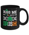 Kiss Me My DNA Says I'm Irish Patrick's Day Mug Coffee Mug | Teecentury.com