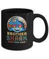 Retro Vintage Brother Shark Doo Doo Doo Mug Coffee Mug | Teecentury.com