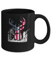 American Flag Hunting Dear Vintage 4Th July Gifts Mug Coffee Mug | Teecentury.com