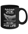 Mom And Son Best Partners In Crime For Life Mug Coffee Mug | Teecentury.com