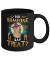 Did Someone Say Treat Golden Retriever Halloween Costume Mug Coffee Mug | Teecentury.com