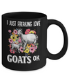 I Just Freaking Love Goats Mug Coffee Mug | Teecentury.com