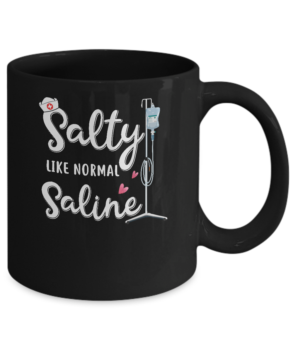 Salty Like Normal Saline - Engraved Polar Camel Stainless Steel Nursing  Tumbler, Funny Nursing Mug Cup, Funny Nurse Gift Mug