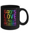 God's Love Is Fully Inclusive LGBT Pride Gay Christian Mug Coffee Mug | Teecentury.com