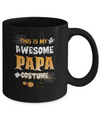 Halloween This Is My Awesome Papa Costume Mug Coffee Mug | Teecentury.com