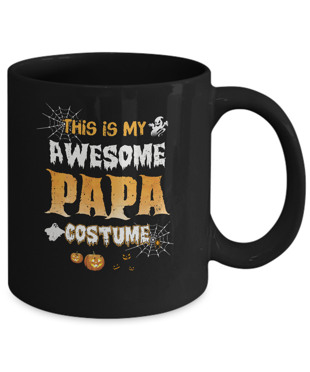 Halloween This Is My Awesome Papa Costume Mug Coffee Mug | Teecentury.com