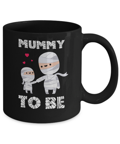 Cute Funny Mummy To Be Pregnant Mom Halloween Mug Coffee Mug | Teecentury.com