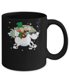 St Patrick's Day Lepricorn Leprechaun Riding Unicorn Mug Coffee Mug | Teecentury.com
