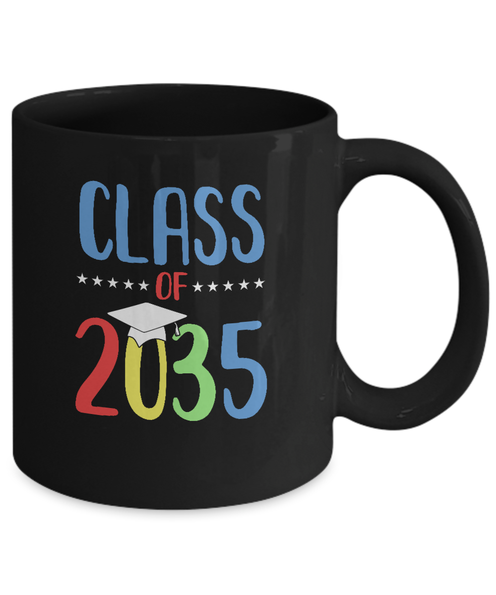 Grow With Me First Day Of School Class Of 2035 Mug Coffee Mug | Teecentury.com