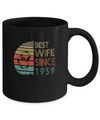 63th Wedding Anniversary Gifts Best Wife Since 1959 Mug Coffee Mug | Teecentury.com