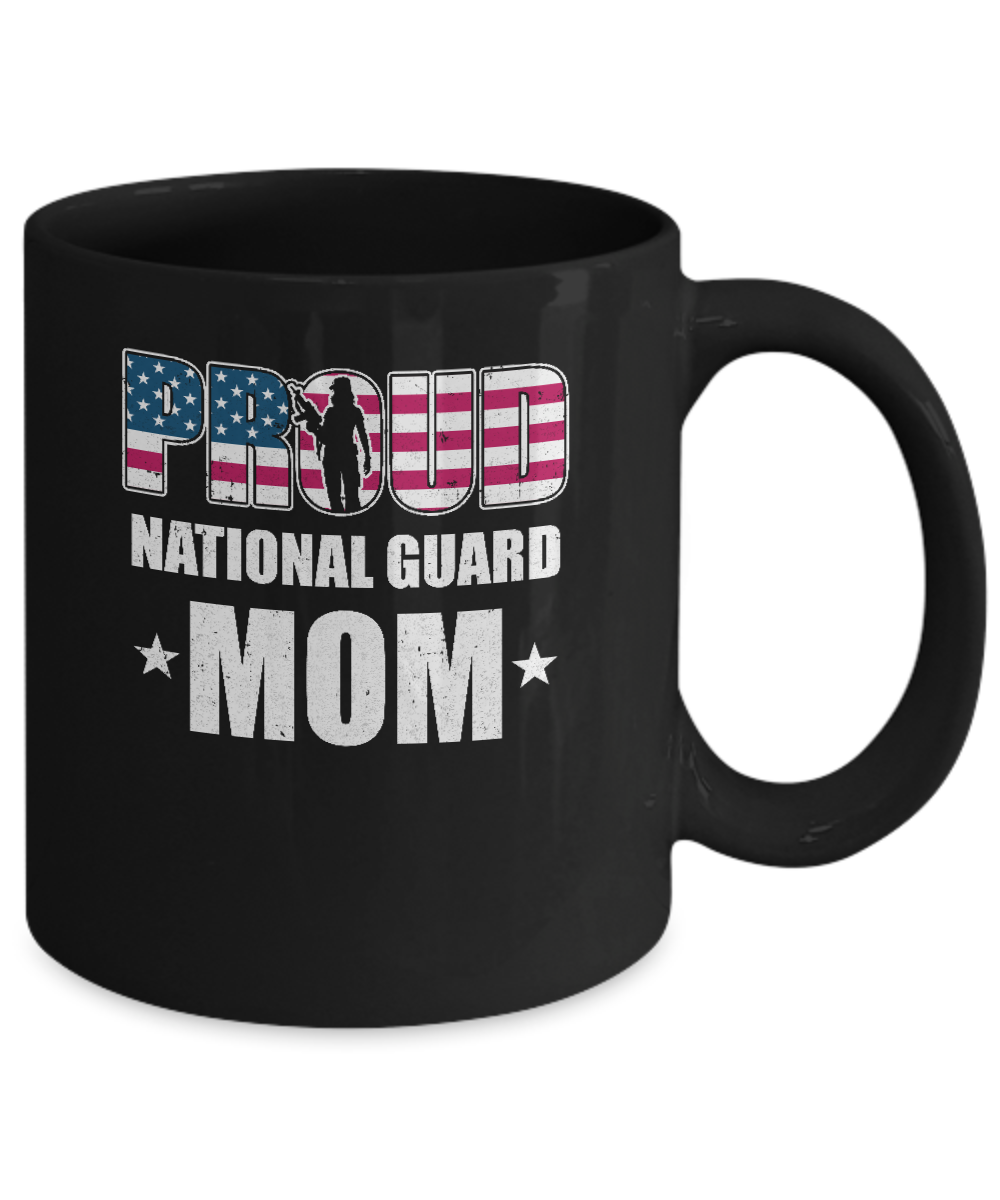 Proud National Guard Mom Veteran Mothers Day Mug Coffee Mug | Teecentury.com