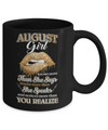 August Girl Knows More Than She Says Birthday Gift Mug Coffee Mug | Teecentury.com