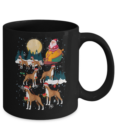 Dog Reindeer Boxer Christmas Gift Mug Coffee Mug | Teecentury.com
