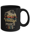 Retro Classic Vintage March 1979 43th Birthday Gift Mug Coffee Mug | Teecentury.com