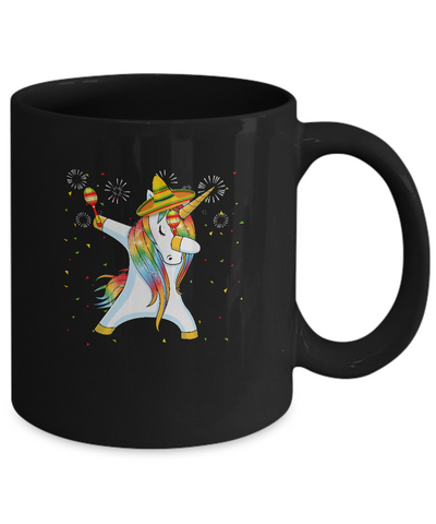 Unicorn Dabbing Cinco De Mayo Kids Gifts Mug Coffee Mug | Teecentury.com