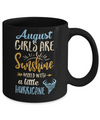 August Girls Birthday Sunshine Mixed Little Hurricane Mug Coffee Mug | Teecentury.com