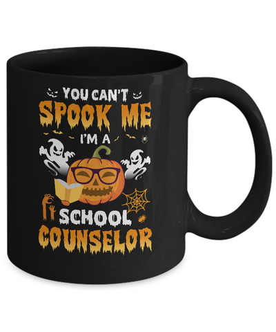 Can't Spook Me School Counselor Halloween Costume Mug Coffee Mug | Teecentury.com