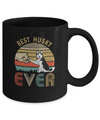 Vintage Best Husky Dad Ever Bump Fit Funny Dad Gifts Mug Coffee Mug | Teecentury.com