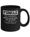 Funcle Definition Funny Uncle Gift Mug Coffee Mug | Teecentury.com