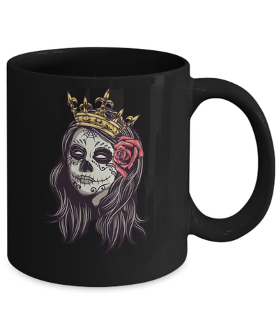 Halloween Queen Tattoos Costume Skeleton Mug Coffee Mug | Teecentury.com