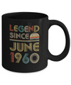 Legend Since June 1960 Vintage 62th Birthday Gifts Mug Coffee Mug | Teecentury.com