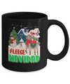 Fleece Navidad Llama Christmas Gifts Spanish Mug Coffee Mug | Teecentury.com