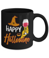 Halloween Happy Hallowine For Wine Lover Mug Coffee Mug | Teecentury.com