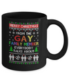 LGBT Merry Christmas From Gay Family Ugly Christmas Sweater Mug Coffee Mug | Teecentury.com
