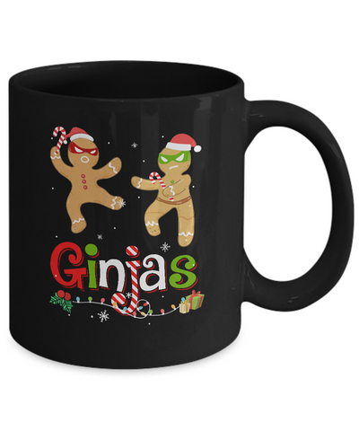 Ginjas Gingerbread Ninjas Funny Christmas Gifts Mug Coffee Mug | Teecentury.com