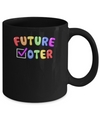 Voting Kids Vote Future Voter Rainbow Mug Coffee Mug | Teecentury.com