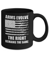 Arms Evolve The Right Remains The Same Gun Right Mug Coffee Mug | Teecentury.com