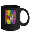 Funny Beagle LGBT LGBT Pride Gifts Mug Coffee Mug | Teecentury.com