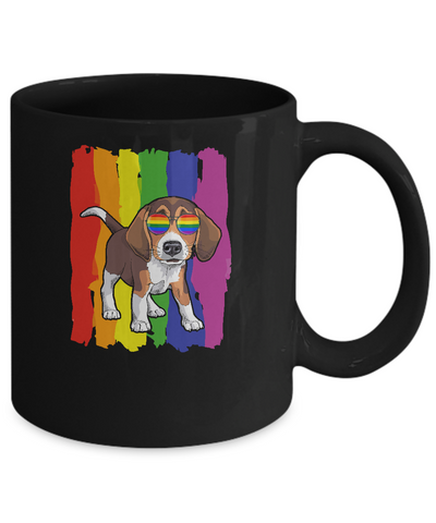 Funny Beagle LGBT LGBT Pride Gifts Mug Coffee Mug | Teecentury.com