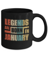 Classic Vintage Legends Are Born In January Birthday Mug Coffee Mug | Teecentury.com