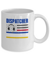 Dispatcher 911 Emergency Police Fire EMS American Flag Mug Coffee Mug | Teecentury.com